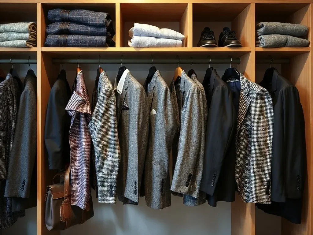 mens wardrobe